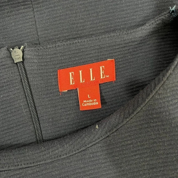 Dusty Blue Elle Blouse with Front Pocket Size Large Cotton Polyester - Picture 6 of 6